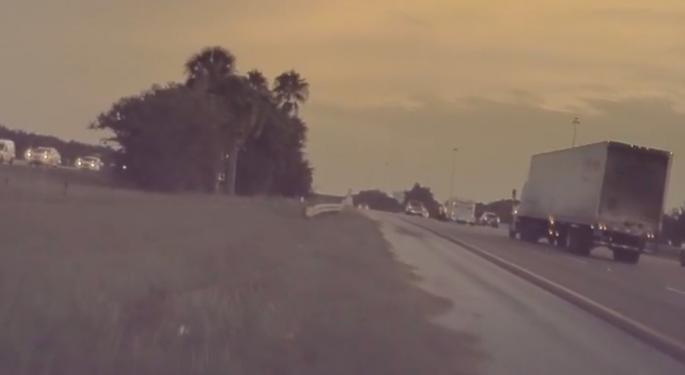 WATCH: Self-Driving Tesla Slams Itself Into Guardrail, Car Totaled