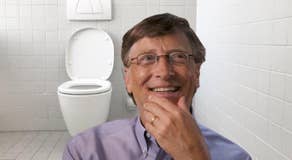 Bill Gates, champion de la « révolution des toilettes »