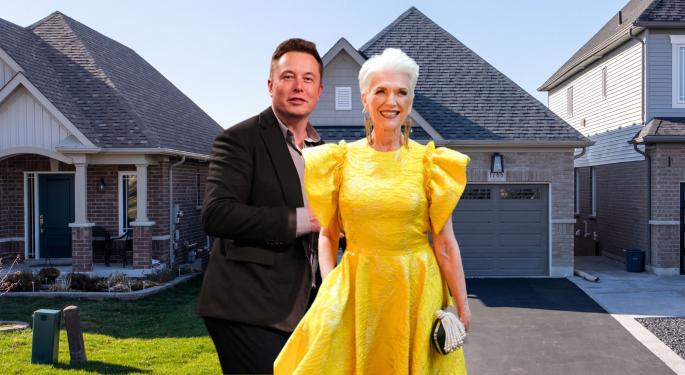 Elon Musk's Mom Says She Sleeps In His 'Garage' When She Visits The Tesla CEO