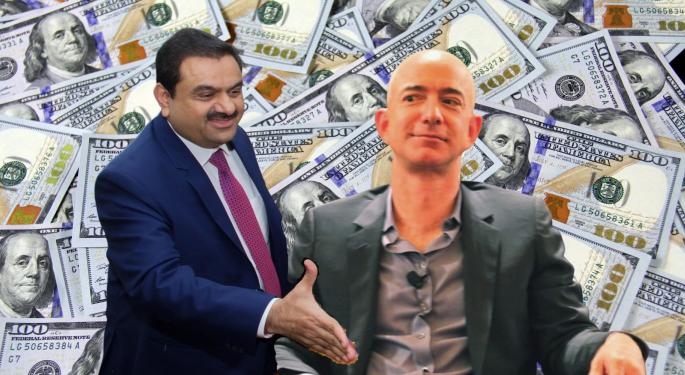 This Indian Billionaire Just Ousted Jeff Bezos As World's Second-Richest Person