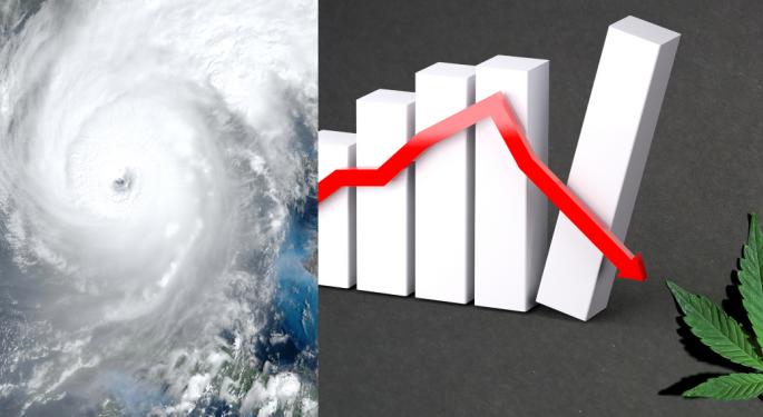 Hurricane Ian Takes Its Toll On Cannabis Stocks: Trulieve, Verano, Ayr Wellness Closing Stores