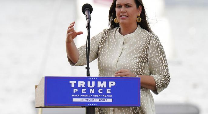 Governor Candidate & Trump Mouthpiece Sarah Huckabee Sanders Doesn't Support Legal Weed, Says It Could Worsen Drug Epidemic