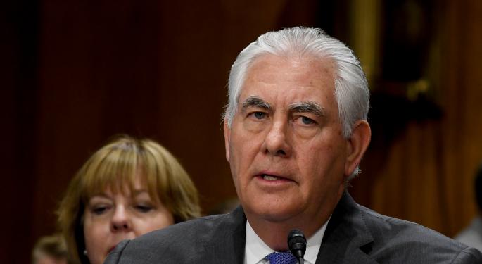 Trump's Former Secretary Of State Tillerson Says Unaware That Indicted Ally Was Privy To 'Sensitive' Discussions