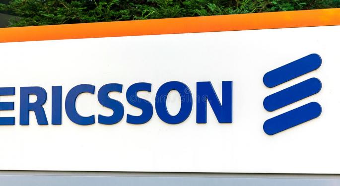 Why Ericsson Shares Are Trading Lower? Here Are 56 Stocks Moving In Thursday's Mid-Day Session