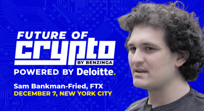 Sam Bankman-Fried, You Are Invited to Speak At Benzinga's Future of Crypto on December 7th