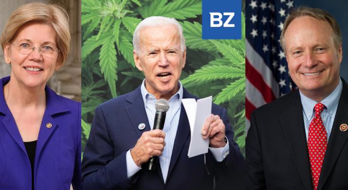 Bipartisan Lawmakers Urge Biden To Act On Cannabis Scheduling, Which Is 'Arcane And Out Of Touch'