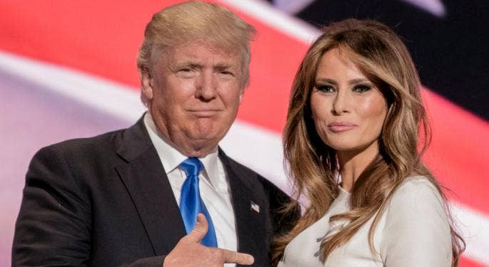 Donald e Melania Trump pagano 1.500 dollari di tasse all’anno