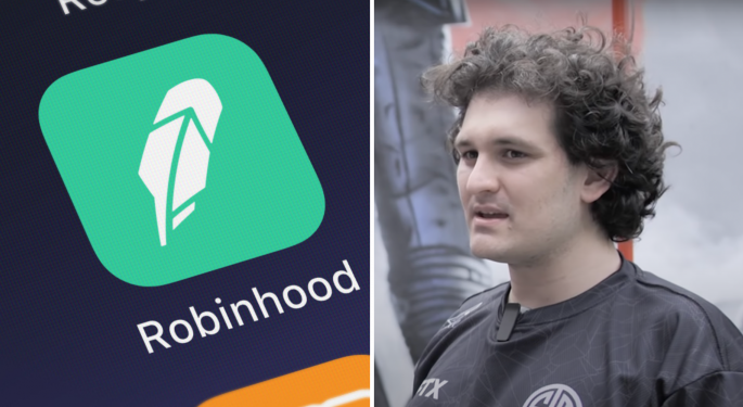 Sam Bankman-Fried Fights To Keep Control of $450M In Robinhood Shares As Creditors Circle