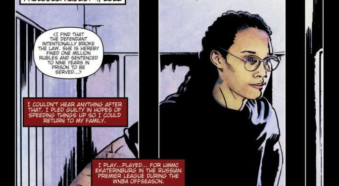 Brittney Griner Portrayed In 'Female Force' Comic Book: Unsure Teen To WNBA Star To Russian Prison Cell