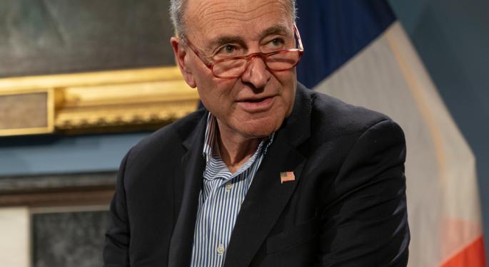 Chuck Schumer Says 'Crazy' Fair Tax Act Won't Pass As Long He's Majority Leader