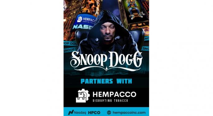 Snoop Dogg And Hempacco Create Joint Venture To Launch Hemp And Hemp-Derived Products