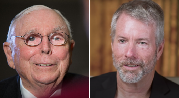 If Charlie Munger Spent '100 Hours Studying Problems' Outside The US, He Would Be More Bullish On Bitcoin Than I Am Says Michael Saylor