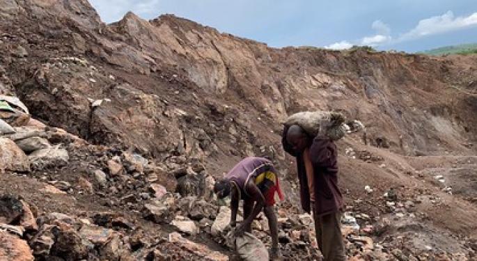 Microsoft busca capitalizar las minas de cobalto del Congo