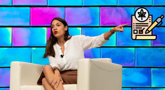 Why Rep. AOC Supports Cannabis Legalization & Expungement: 'Criminalization Is An Instrument Of Racist, Colonial Policy'