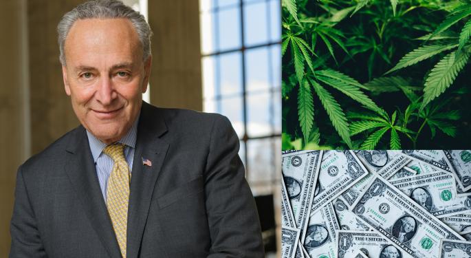 Schumer, GOP Senators Discuss Marijuana Reform: Bipartisan Talks Spark Hope For Policy Change