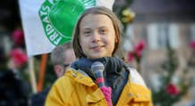 Greta Thunberg critica un proyecto de parque eólico noruego