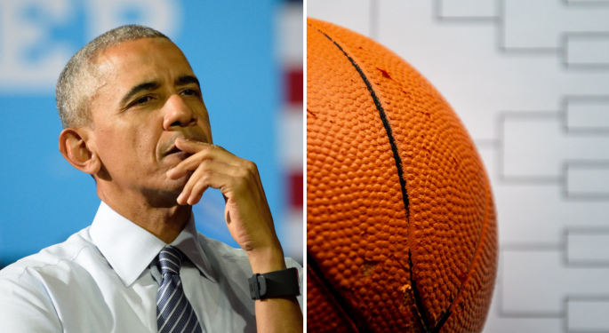 Barack Obama March Madness Bracket: A Payout Of 53,000:1 By Betting On History