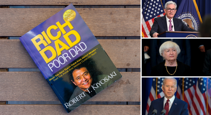'Powell F'ed Everyone': 'Rich Dad Poor Dad' Author Lashes Out At Powell, Yellen And Biden
