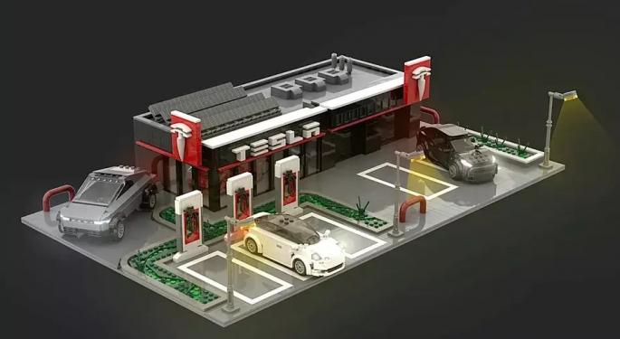 Musk's Son X Æ A-12 Could Get A Lego Tesla Supercharger Set For Christmas - If You Show Your Support