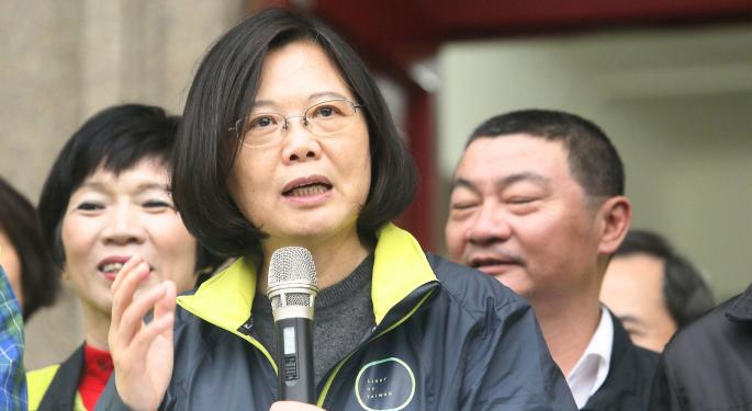 China Flies Dozens Of Fighter Jets Near Taiwan In Response To Tsai Ing-wen's U.S. Visit