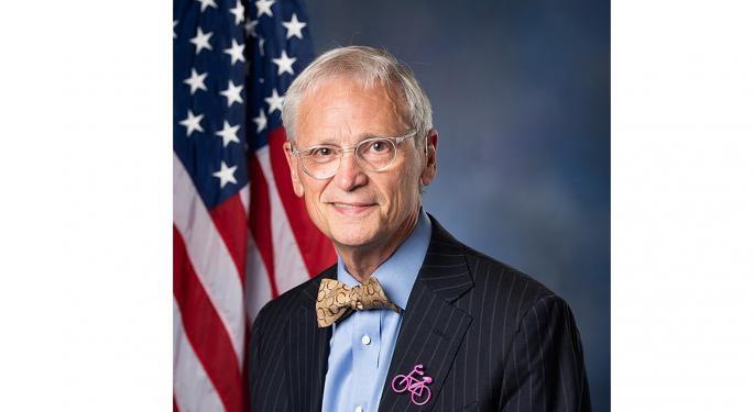 Can Cannabis 'Finally Catch Up?' Rep. Blumenauer Urges Congress To Back Bi-Partisan Reform