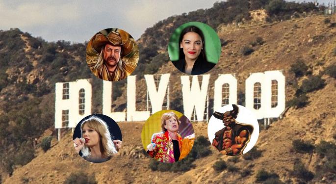 Benzinga Buzz: Taylor Swift, Elon Musk, Tiger King, AOC, Mick Jagger And... Satan?