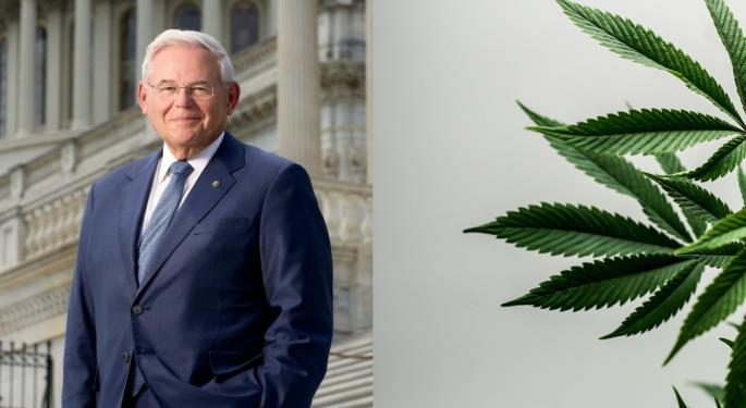 Bipartisan Senators Led By Menendez Reintroduce Marijuana Insurance Bill: 'Respect The Voices Of The States'