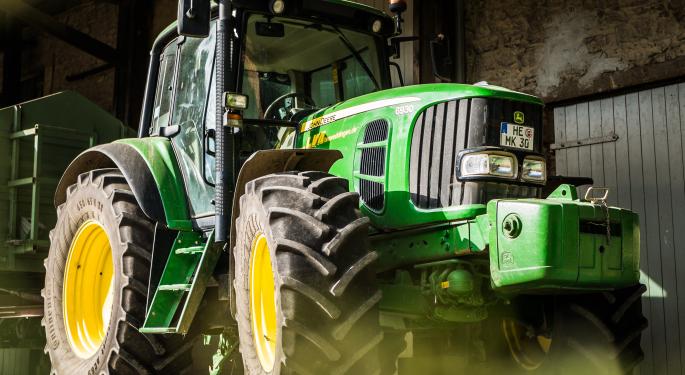Deere & Company Rallies On Farm Equipment Boom, Bullish Outlook