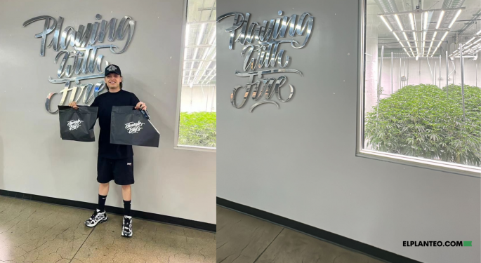 Viral Mexican Musician Peso Pluma Visits LA Cannabis Grow Facility Amid Launch Of Chart-Topping Song With Bizarrap