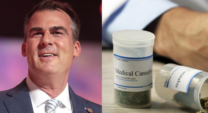 GOP Governor In This Southern State Vetoes Bill Restricting Medical Marijuana Program