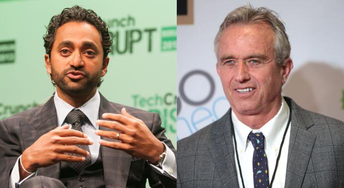 Chamath Palihapitiya Hosts Fundraiser For Robert Kennedy Jr.: "I Saw A Really Authentic And Sensitive Person'