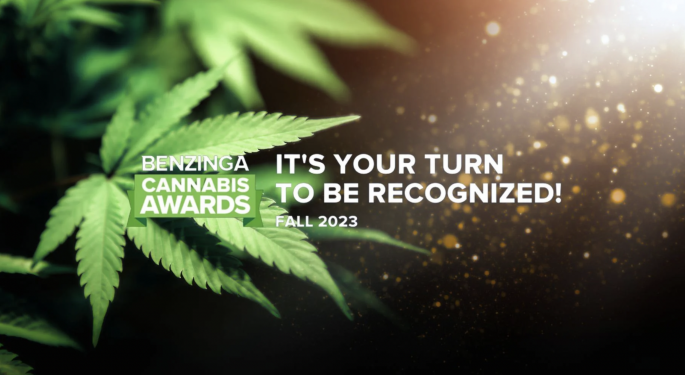 Benzinga Cannabis Awards Deadline Approaching: Your Moment Under The Spotlight