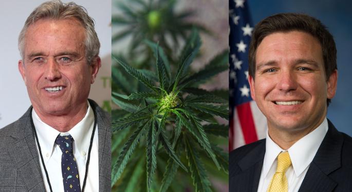 Robert F. Kennedy Jr.: 'DeSantis' Opposition To Marijuana Decriminalization Is Wrong'