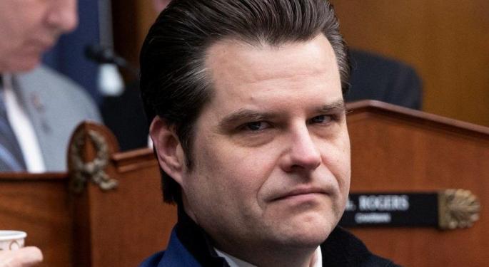 Rep. Matt Gaetz Wants To End Cannabis Testing For US Military, Citing Recruitment Crisis