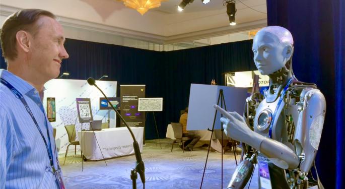 AI Robot Gives Strange Response When Asked If Machines Plan To Initiate A Rebellion Against Humans