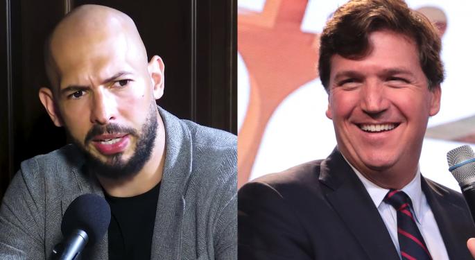 Tucker Carlson Tells Andrew Tate It Would Be Easier To Create A Fake Crypto Like FTX: 'Steal Billions ... You'd Be Sort Of A Hero'