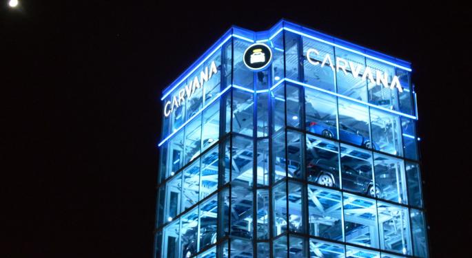 Carvana Options Traders See Stock Surging Even More, After Shares Rise 739% Year-To-Date