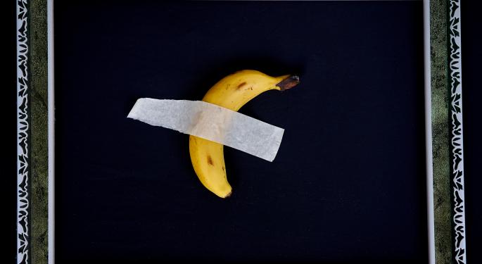 A Banana Taped to a Wall Sold for Over $120,000 and Was Eaten Not Once, But Twice. Gives New Meaning to 'Artistic Appetite'.