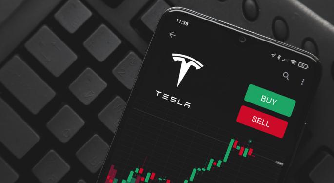 Grafica clearance de tesla