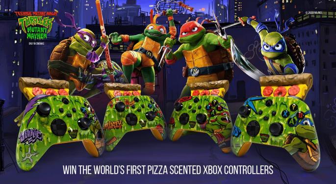 Pizza Scented Xbox Controllers Are A Thing Now Thanks To A 'Teenage Mutant Ninja Turtles' Limited Edition