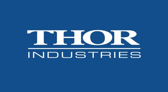THOR Industries: il calo mette in allarme gli investitori