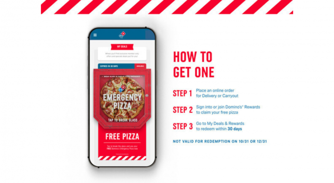 Domino's Gives Away Free 'Emergency' Pizzas: Here's How To Claim Yours
