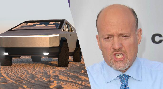Jim Cramer Says Tesla Cybertruck Is Not A Car Or Truck — Here's What He Thinks It Looks Like