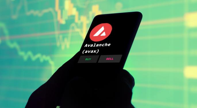 AVAX Zooms Higher After J.P.Morgan's Onyx Teases Avalanche For Tokenized Funds