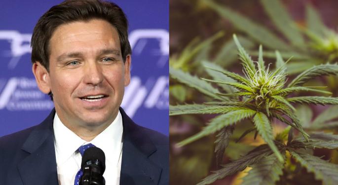 DeSantis Gained Trump's Endorsement And Became Governor Thanks To Cannabis, Says Ex-GOP Fundraiser