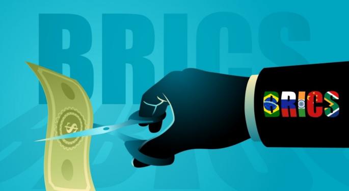 After China's G7 Challenge, BRICS Bank Eyes Cutting Dollar Reliance With South African, Brazilian Currency Loans