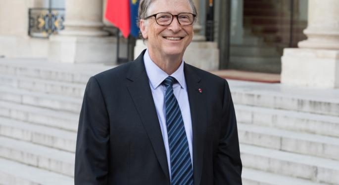 Bill Gates applaude i cheesesteak senza carne