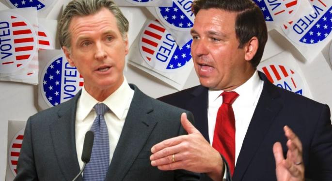 DeSantis Agrees To Clash With Newsom On Fox News But Says Debate Between California And Florida 'Is Already Over'
