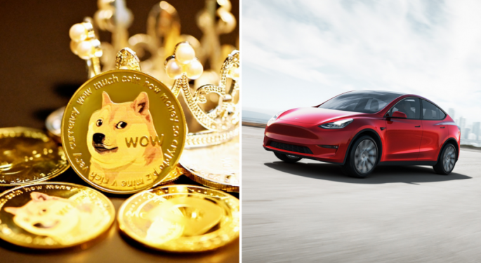 Buy This Much DOGE Today And Afford A Tesla Model Y When The Crypto Reaches 25 Cents