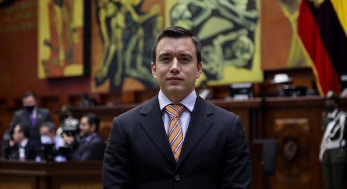 Banana Tycoon Heir Daniel Noboa Claims Victory In Ecuador's Presidential Election Amidst Surging Drug Violence